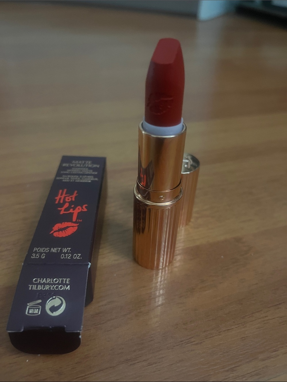 Charlotte Tilbury Hot Lips Matte Revolution Lipstick in Carina’s Love